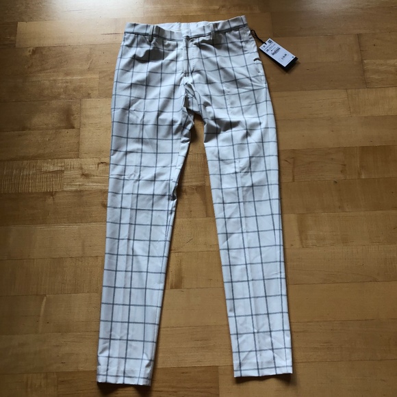 zara man checked trousers